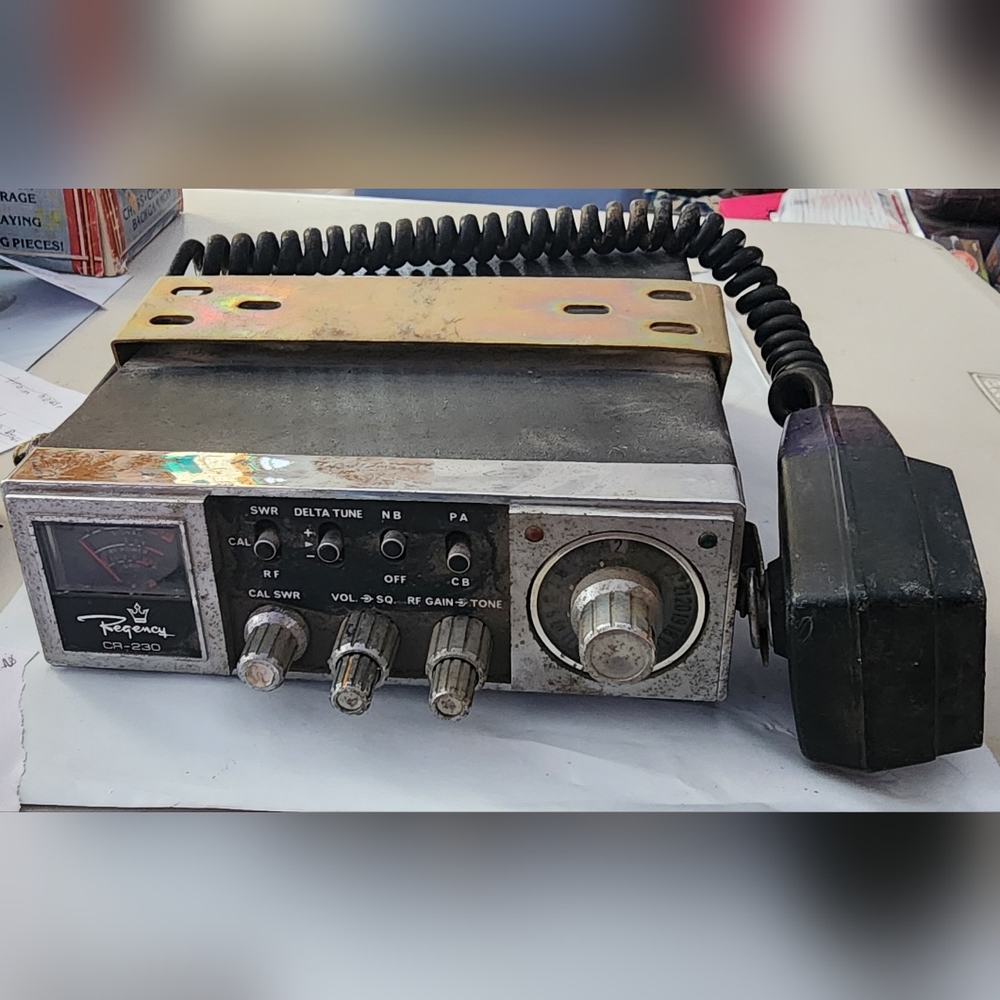 Regency CR-230 AM 23 channel CB Radio mobile Transceiver BENIFITS CHARITY